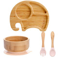 Kit Alimentação Bambu Elefante + Bowl